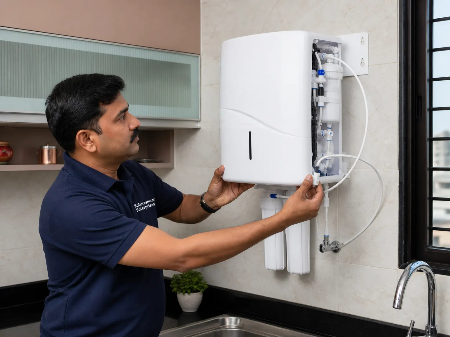 RO Water Purifier Installation
